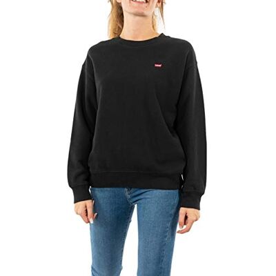 Levi's Standard Crew Sweatshirt Vrouwen, Caviar, XXS Levi's Standard Crew Sweatshirt Vrouwen, Caviar, XXS