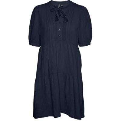 VERO MODA VMNATALI 2/4 LACE Short Dress WVN GA SPE, navy blazer, S VERO MODA VMNATALI 2/4 LACE Short Dress WVN GA SPE, navy blazer, S