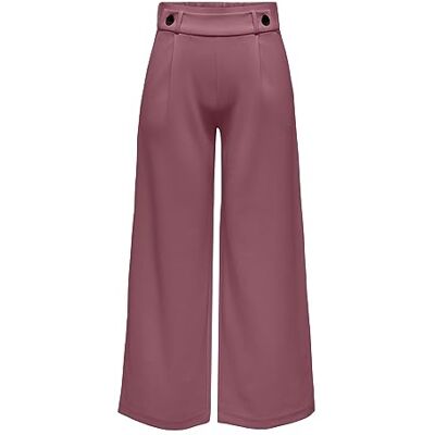 JACQUELINE de YONG JdY Womens Jdygeggo nieuwe lange JRS Noos broek, roze bruin/detail: zwarte knopen, VK, Rose Brown/Detail:zwarte knoppen JACQUELINE de YONG JdY Womens Jdygeggo nieuwe lange JRS Noos broek, roze bruin/detail: zwarte knopen, VK, Rose Brown/Detail:zwarte knoppen