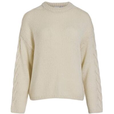 VILA Vimoyano L/S High Neck Knit Trui/Pb, berk, L VILA Vimoyano L/S High Neck Knit Trui/Pb, berk, L