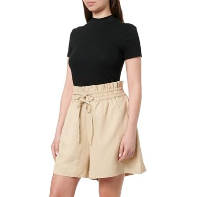 Boss Damesshorts, plat, Open Beige 287, 38 Boss Damesshorts, plat, Open Beige 287, 38