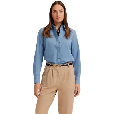bugatti Damen Overhemd blouse lange mouw W3687-4688 bugatti Damen Overhemd blouse lange mouw W3687-4688