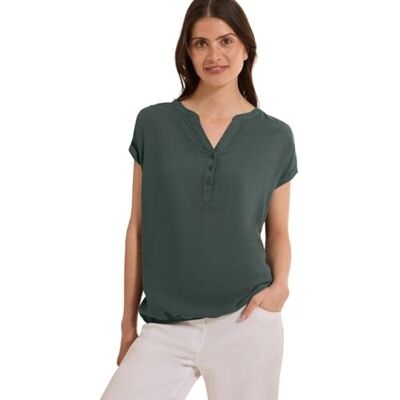 Cecil Damesblouse, Dark Balmy Khaki, XS Cecil Damesblouse, Dark Balmy Khaki, XS