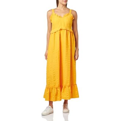 NALLY Dames maxi-jurk 19323128-NA02, oranje, S, oranje, S NALLY Dames maxi-jurk 19323128-NA02, oranje, S, oranje, S