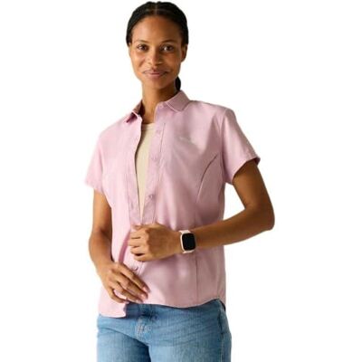 Regatta dames reisshirt met korte mouwen, insectenwerend, geschikt voor wandelen Regatta dames reisshirt met korte mouwen, insectenwerend, geschikt voor wandelen