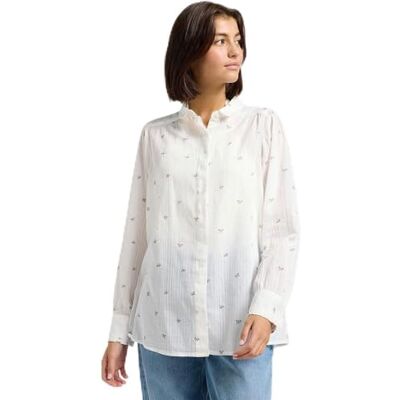 Lee Shirred Blouse dames Shirt Lee Shirred Blouse dames Shirt