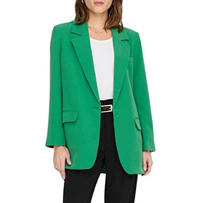 ONLY Dames Oversized Lange Mouw Blazer Chique Basisvest Zakelijke Jas Mantel ONLLANA-BERRY ONLY Dames Oversized Lange Mouw Blazer Chique Basisvest Zakelijke Jas Mantel ONLLANA-BERRY