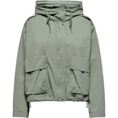 ONLY Onlmamba Short Jacket Cc OTW Parka voor dames, Hedge Green, M ONLY Onlmamba Short Jacket Cc OTW Parka voor dames, Hedge Green, M