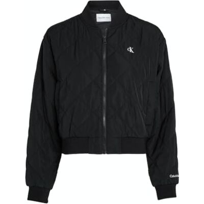 Calvin Jeans Bomberjack voor dames, overgangsjas, zwart (Ck Black), XL Grote maten Calvin Jeans Bomberjack voor dames, overgangsjas, zwart (Ck Black), XL Grote maten