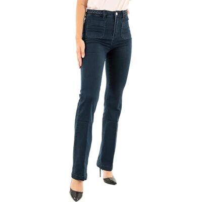 Morgan dames Jeans Denim Bootcut Tresse Taille 221-psven Morgan dames Jeans Denim Bootcut Tresse Taille 221-psven