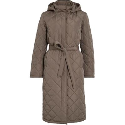 VILA Vikante Quilted L/S Coat Noos, falcon, 42 VILA Vikante Quilted L/S Coat Noos, falcon, 42