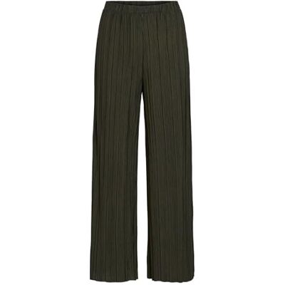 VILA VIPLISA Damesbroek met wijde pijpen en hoge taille VILA VIPLISA Damesbroek met wijde pijpen en hoge taille