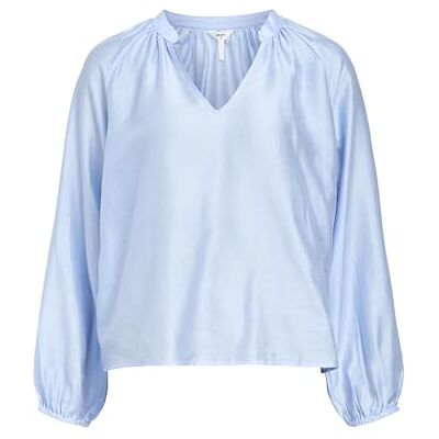 Object Objheidi L/S Lo V-hals Top Noos, Cornflower blue, 38 Object Objheidi L/S Lo V-hals Top Noos, Cornflower blue, 38
