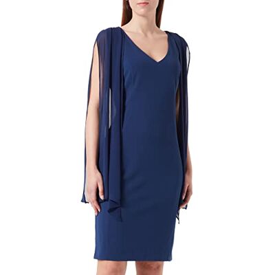 Vera Mont Dames 4676/4467 Jurk, Festival Blue, 36, Festival Blauw, 36 Vera Mont Dames 4676/4467 Jurk, Festival Blue, 36, Festival Blauw, 36