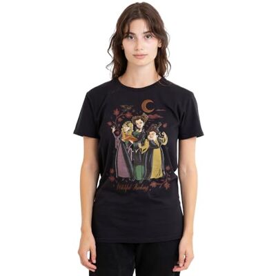 Disney Hocus Pocus 2 Witchful Thinking With The Sanderson Sisters Ladies T Shirt, Black dames T-Shirt Disney Hocus Pocus 2 Witchful Thinking With The Sanderson Sisters Ladies T Shirt, Black dames T-Shirt