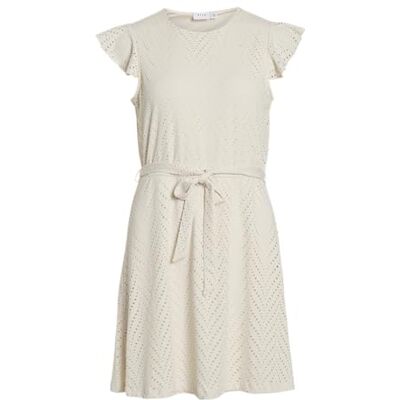 VILA Videlaia O-Neck Capsleeve Dress/Pb, berk, XS VILA Videlaia O-Neck Capsleeve Dress/Pb, berk, XS