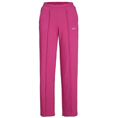 JACK & JONES Jxcamilla Mw Regular Time Pants Noos broek voor dames, Festival Fuchsia/Detail: emb Moonbeam, XS JACK & JONES Jxcamilla Mw Regular Time Pants Noos broek voor dames, Festival Fuchsia/Detail: emb Moonbeam, XS