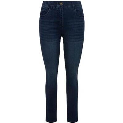 Ulla Popken Dames grote maten plus size skinny-jeans Sarah, smalle pijpen, stretch Ulla Popken Dames grote maten plus size skinny-jeans Sarah, smalle pijpen, stretch