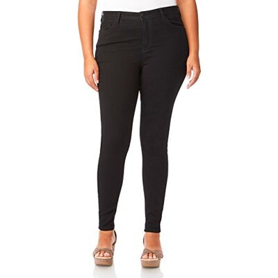 WallFlower Women's Irresistible Denim Jegging High-Rise Insta Soft Juniors Jeans (Standard and Plus), Logan/Black, 9 Long WallFlower Women's Irresistible Denim Jegging High-Rise Insta Soft Juniors Jeans (Standard and Plus), Logan/Black, 9 Long