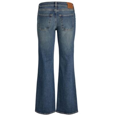 JACK & JONES Jxtexas Slim Flared Lw Jeans C278 DNM Sn, donkerblauw (dark blue denim), 24W / 32L JACK & JONES Jxtexas Slim Flared Lw Jeans C278 DNM Sn, donkerblauw (dark blue denim), 24W / 32L