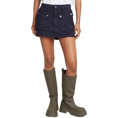 G-STAR RAW Cargo minirok voor dames, Blauw (Osaka Blue Gd D25998-d920-h193), 27 G-STAR RAW Cargo minirok voor dames, Blauw (Osaka Blue Gd D25998-d920-h193), 27
