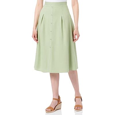VERO MODA VMJESMILO Calf Rok WVN GA, Reseda., S VERO MODA VMJESMILO Calf Rok WVN GA, Reseda., S
