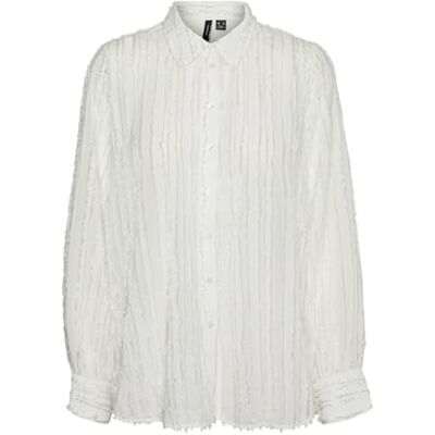VERO MODA Vmhariet Ls Loose Shirt Wvn Ga dames Overhemd VERO MODA Vmhariet Ls Loose Shirt Wvn Ga dames Overhemd