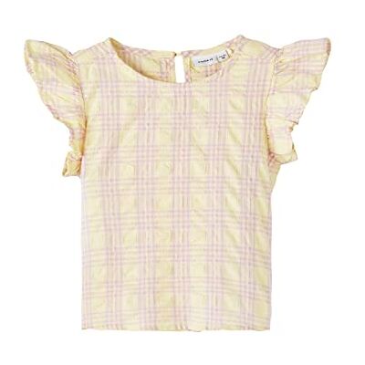 Name it Bestseller A/S NMFHESINA CAPSL TOP T-shirt, Double Cream, 86, Double Cream, 86 cm Name it Bestseller A/S NMFHESINA CAPSL TOP T-shirt, Double Cream, 86, Double Cream, 86 cm