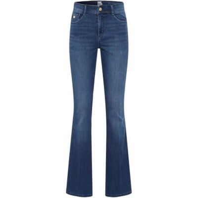 Brax Style Shakira Five-Pocket-jeans in 4-weg stretchkwaliteit met uitlopende pijpen, 17 Used Light Blue, 27W / 32L Brax Style Shakira Five-Pocket-jeans in 4-weg stretchkwaliteit met uitlopende pijpen, 17 Used Light Blue, 27W / 32L