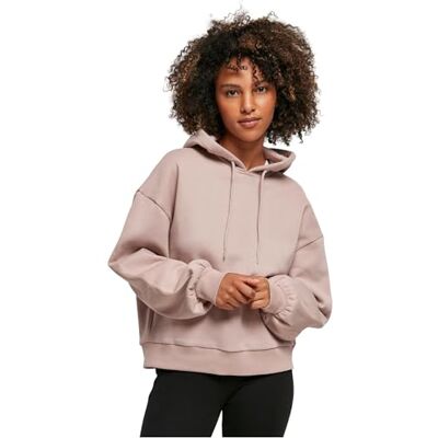 Build Your Brand Dames Dames Organic Oversized Hoody Hoodie, Duskroos, 5XL Build Your Brand Dames Dames Organic Oversized Hoody Hoodie, Duskroos, 5XL