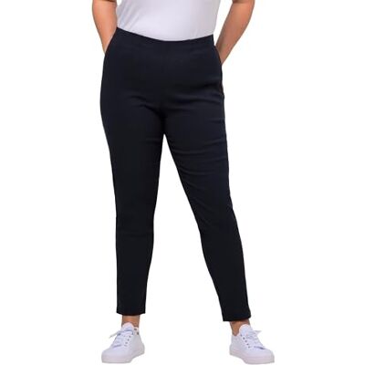 Ulla Popken Bengalinbroek voor dames, smalle broek, royal, 45W / 32L Ulla Popken Bengalinbroek voor dames, smalle broek, royal, 45W / 32L