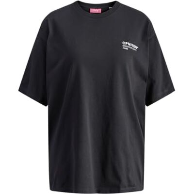 JACK & JONES Jxmillow Loose Ss Tee JRS Sp625, Phantom, XS JACK & JONES Jxmillow Loose Ss Tee JRS Sp625, Phantom, XS
