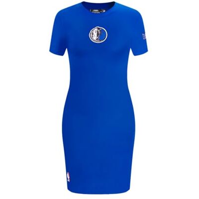 Pro Standard Dames NBA Classic Chenille W Bodycon Jurk Casual, Royal Blue, Large, koningsblauw, L Pro Standard Dames NBA Classic Chenille W Bodycon Jurk Casual, Royal Blue, Large, koningsblauw, L