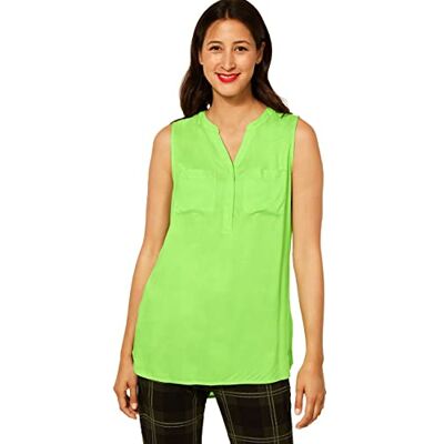 Street One dames lange blouse top, groen (Peppy Green), 34 Street One dames lange blouse top, groen (Peppy Green), 34