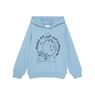 s.Oliver Junior Hoodie - Blauw - Casual - Lange mouwen s.Oliver Junior Hoodie - Blauw - Casual - Lange mouwen