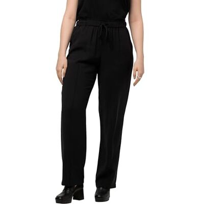 Ulla Popken , 7/8 Broek, zwart, 46 Ulla Popken , 7/8 Broek, zwart, 46
