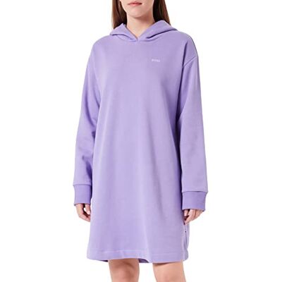 Boss Dames Jersey Jurk, Helder Paars, M Boss Dames Jersey Jurk, Helder Paars, M