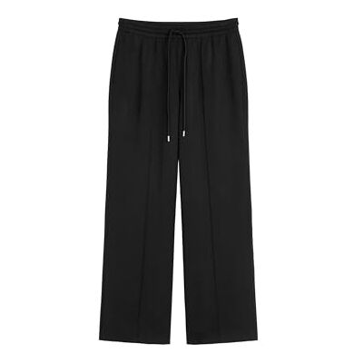 Marc O'Polo Marc OPolo Denim damesbroek van stoffen met elastische tailleband, relaxed fit, 0001, L Marc O'Polo Marc OPolo Denim damesbroek van stoffen met elastische tailleband, relaxed fit, 0001, L