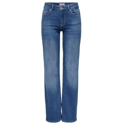 ONLY dames Jeans Onlblush Mid Straight Dnm Rea12187 Noos ONLY dames Jeans Onlblush Mid Straight Dnm Rea12187 Noos