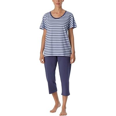 Schiesser Pyjama 3/4, 1/2 Mouw dames Pyjamaset Schiesser Pyjama 3/4, 1/2 Mouw dames Pyjamaset