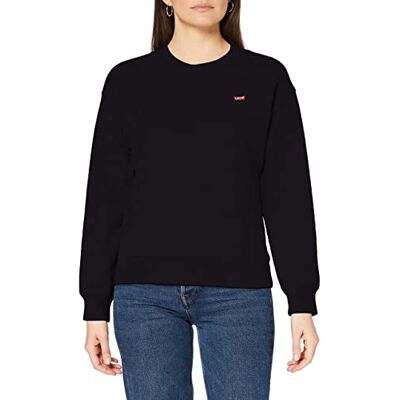 Levi's Standard Crew Sweatshirt Vrouwen, Caviar, XS Levi's Standard Crew Sweatshirt Vrouwen, Caviar, XS
