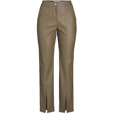 JACK & JONES Jxstella Slim HW Faux Leather Pant SN broek dames, Morel/Details: mat, XS JACK & JONES Jxstella Slim HW Faux Leather Pant SN broek dames, Morel/Details: mat, XS