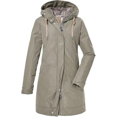 G.I.G.A. DX dames Winterparka/functionele parka met capuchon GW 13 WMN PRK, elefant, 36, 39836-000 G.I.G.A. DX dames Winterparka/functionele parka met capuchon GW 13 WMN PRK, elefant, 36, 39836-000