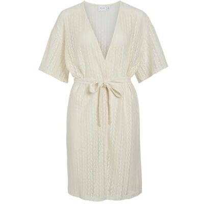 VILA vigeneva 2/4 kimono, berk, S VILA vigeneva 2/4 kimono, berk, S