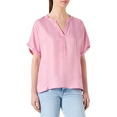 Comma blouse met korte mouwen dames Bloes Comma blouse met korte mouwen dames Bloes