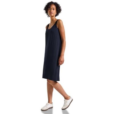 Street One Damesjurk met knoopdetail, blauw (deep blue), 34 Street One Damesjurk met knoopdetail, blauw (deep blue), 34