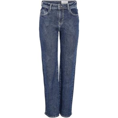 NOISY MAY NMYOLANDA NW WIDE Jeans AZ365DB FWD NOOS, donkerblauw (dark blue denim), 28W / 34L NOISY MAY NMYOLANDA NW WIDE Jeans AZ365DB FWD NOOS, donkerblauw (dark blue denim), 28W / 34L