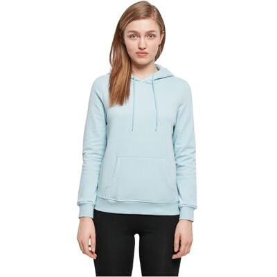 Build Your Brand Damestrui met capuchon, basic hoody, sweatshirt met capuchon voor vrouwen, verkrijgbaar in vele kleuren, maten XS 5XL, ocean blue, XS Build Your Brand Damestrui met capuchon, basic hoody, sweatshirt met capuchon voor vrouwen, verkrijgbaar in vele kleuren, maten XS 5XL, ocean blue, XS