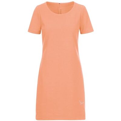 TRIGEMA XL Oranje Jurk met Kristalstenen - Jurk TRIGEMA XL Oranje Jurk met Kristalstenen - Jurk