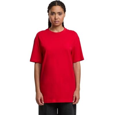 Build Your Brand Dames T-shirt Ladies Oversized Boyfriend T-shirt, casual T-shirt voor vrouwen in oversized look, katoen, maten XS 5XL, Cityred, S Build Your Brand Dames T-shirt Ladies Oversized Boyfriend T-shirt, casual T-shirt voor vrouwen in oversized look, katoen, maten XS 5XL, Cityred, S